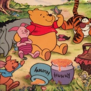 Vintage Winnie the Pooh Plates (3)